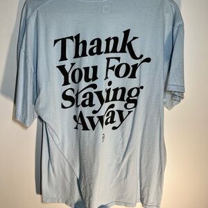 Young and reckless blue tee